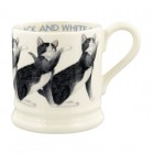 *SOLD OUT* Emma Bridgewater Cats Black and White 1/2 pint mug